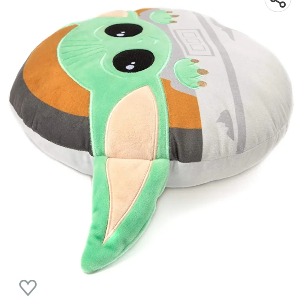 Jay Franco Star Wars The Mandalorian Baby Yoda Decorative Soft Pillow 12